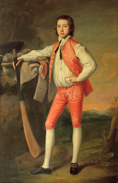 Sir William FitzHerbert as a Boy by Joseph Wright of Derby
